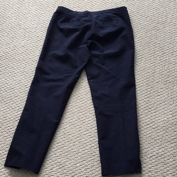 Nanette Lepore navy ankle pants. - Picture 9 of 9